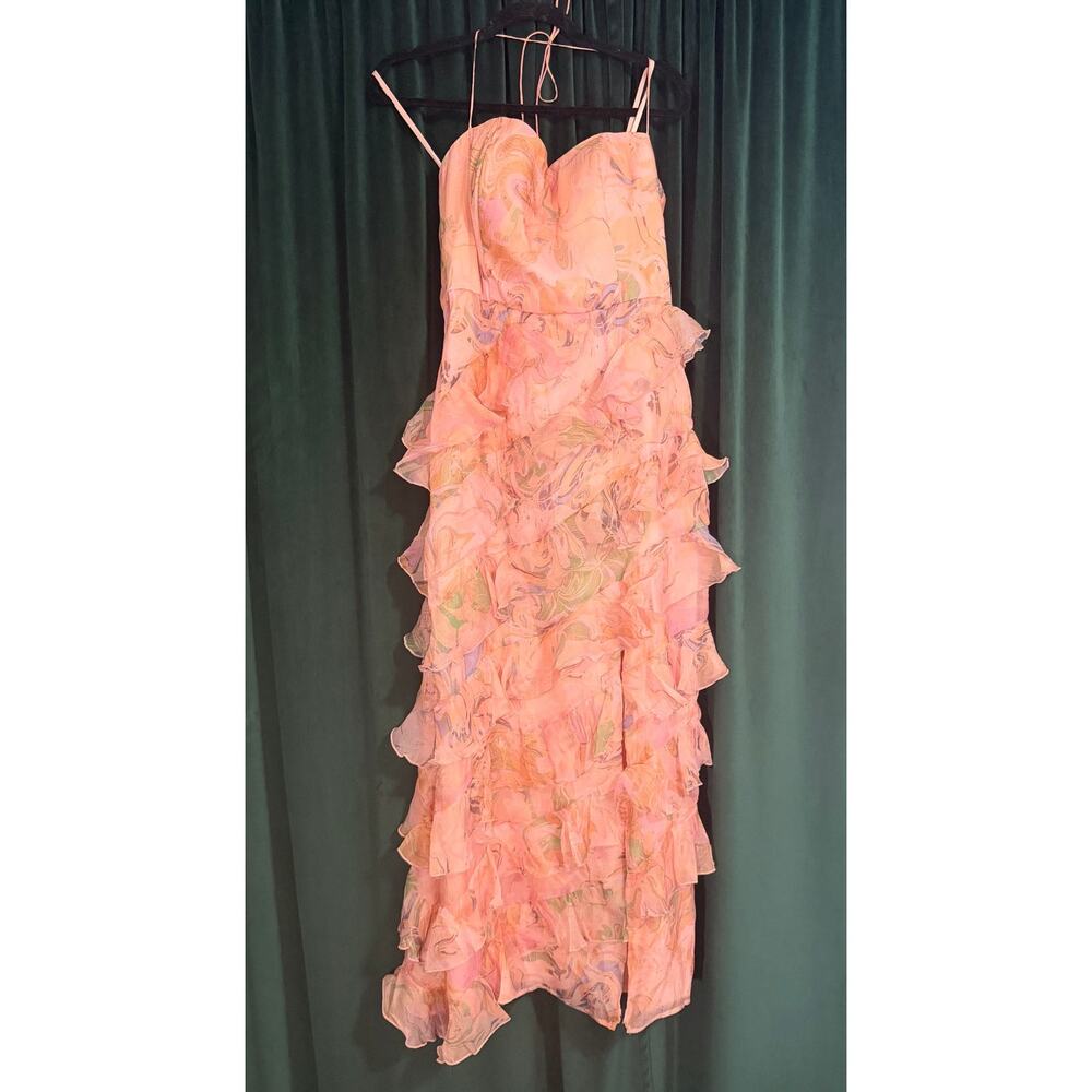 Hutch Lou Floral Maxi Dress Size 10 - Picture 3 of 10